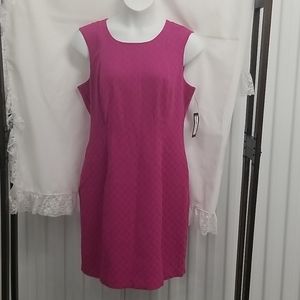 Worthington Fuchsia shell dress
